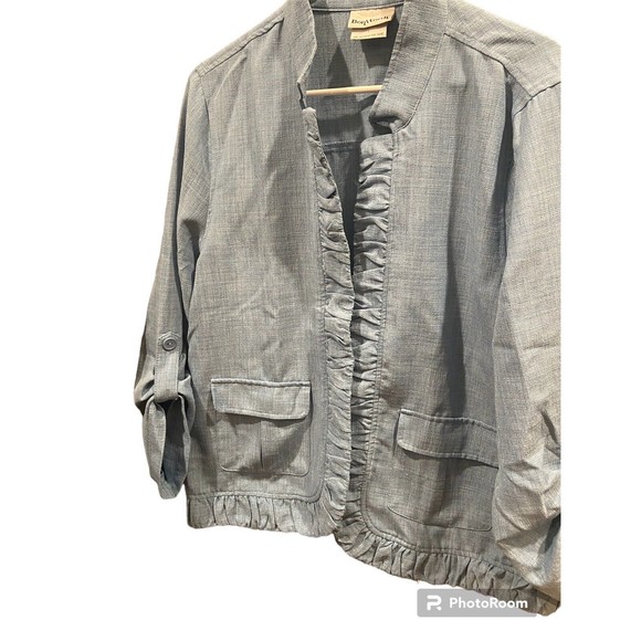 Bonworth Women’s Light Blue Dress Jacket Size L - Picture 3 of 5